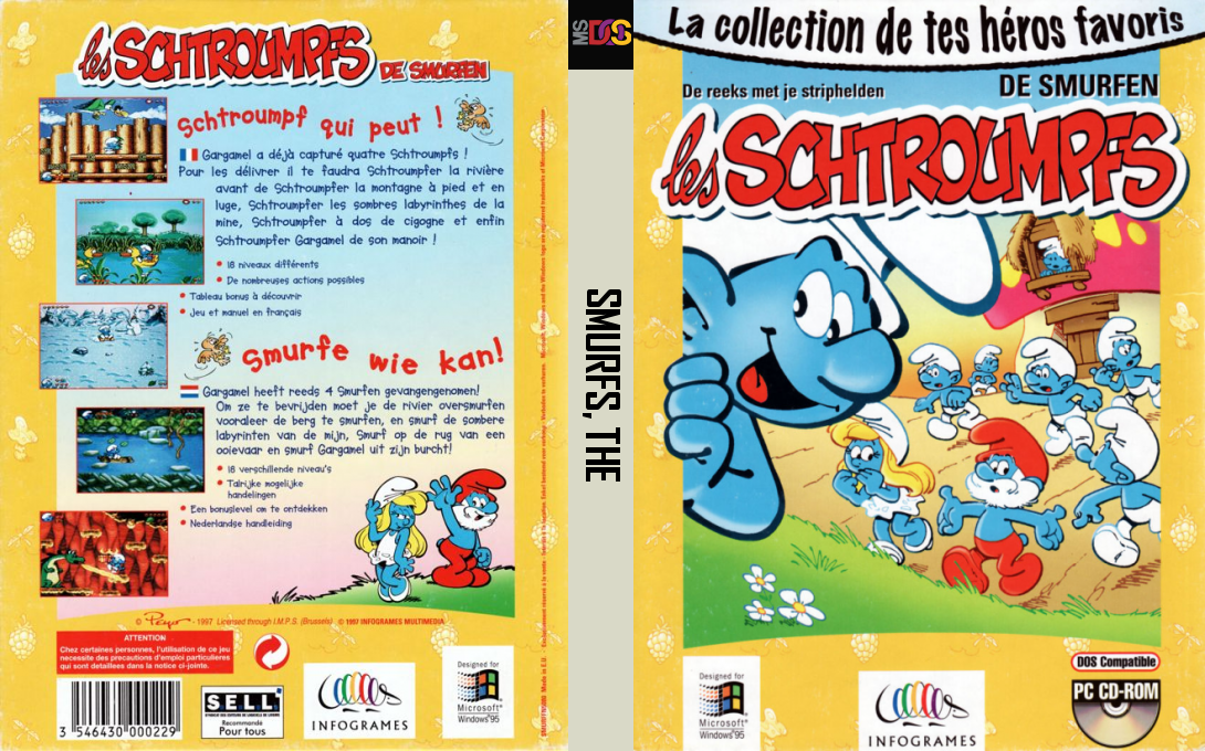 Smurfs, The — box-texture (EU)
