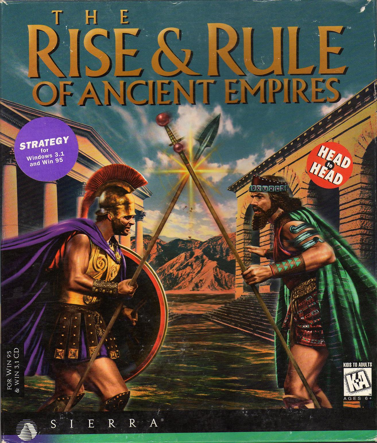 The Rise & Rule of Ancient Empires — box-2D (US)