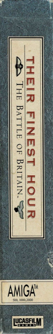 Their Finest Hour - The Battle of Britain — box-2D-side (EU)