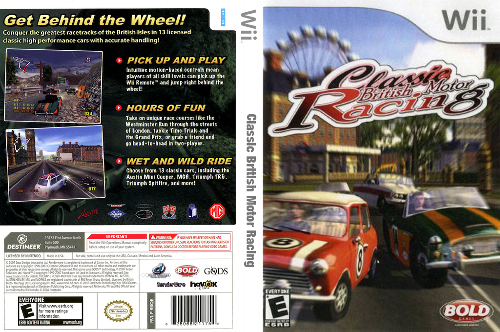 Classic British Motor Racing — box-texture (US)