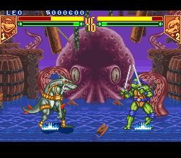 Teenage Mutant Ninja Turtles : Tournament Fighters — ss (WOR)