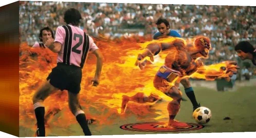 Sega Soccer Slam — box-3D (WOR)