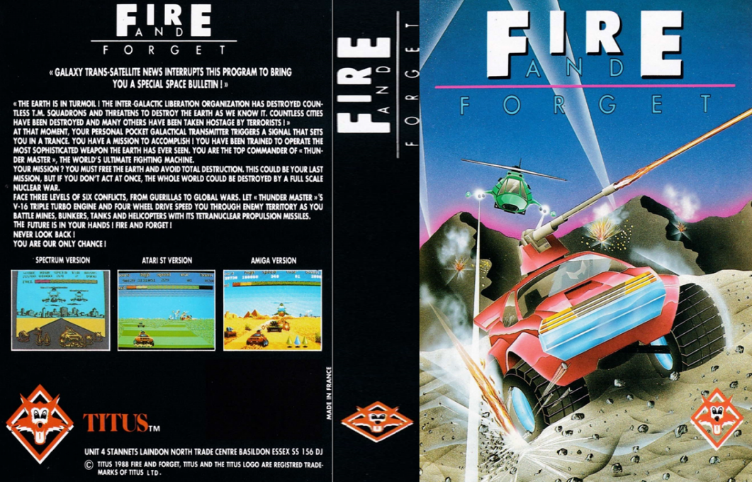 Fire And Forget — box-texture (EU)