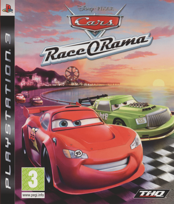 Cars Race-o-rama — box-2D (EU)