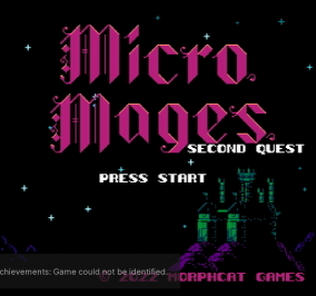 Micro Mages - Second Quest — sstitle (WOR)
