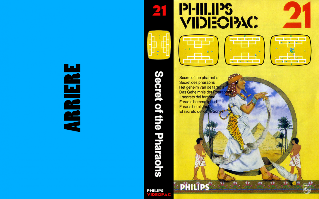 Secret of the Pharaohs — box-texture (EU)
