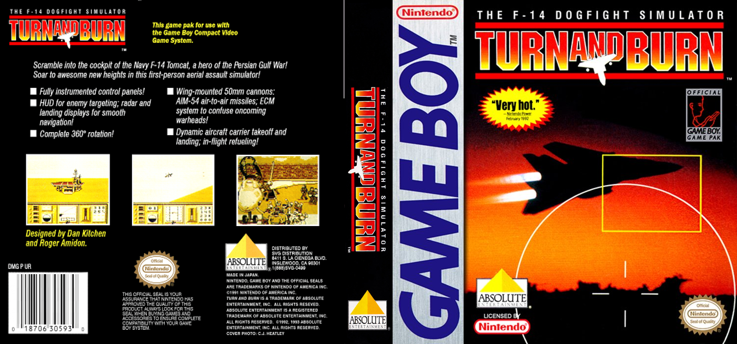 Turn And Burn — box-texture (US)
