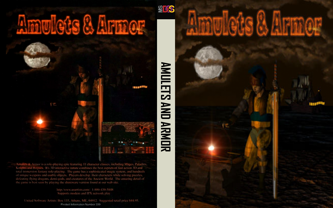 Amulets And Armor — box-texture (US)