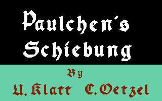 Paulchen's Schiebung — sstitle (WOR)