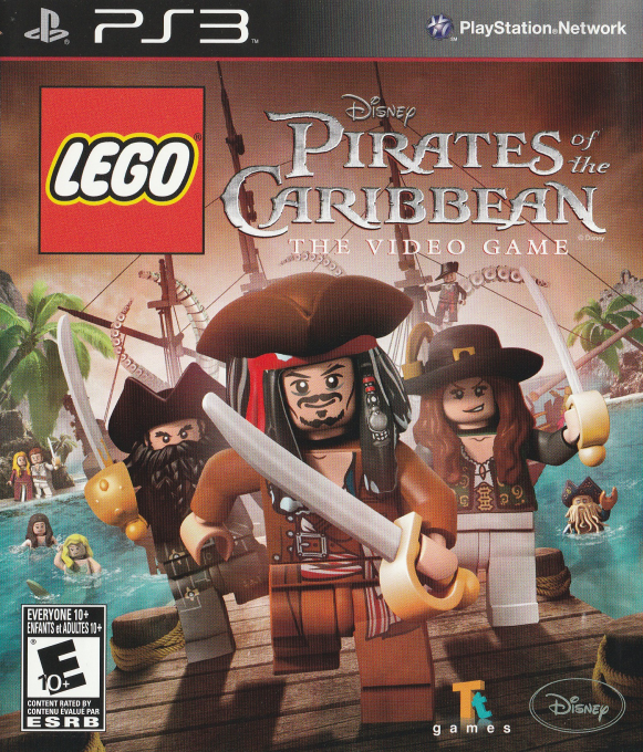 LEGO Pirates of the Caribbean - The Video Game — box-2D (CA)
