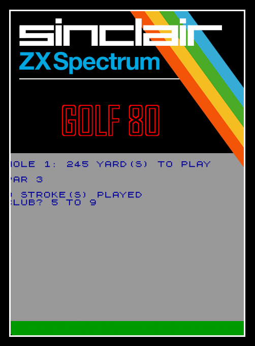 Golf 80 box art