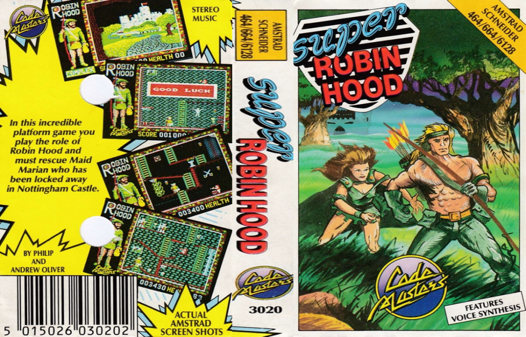 Super Robin Hood — box-texture (EU)