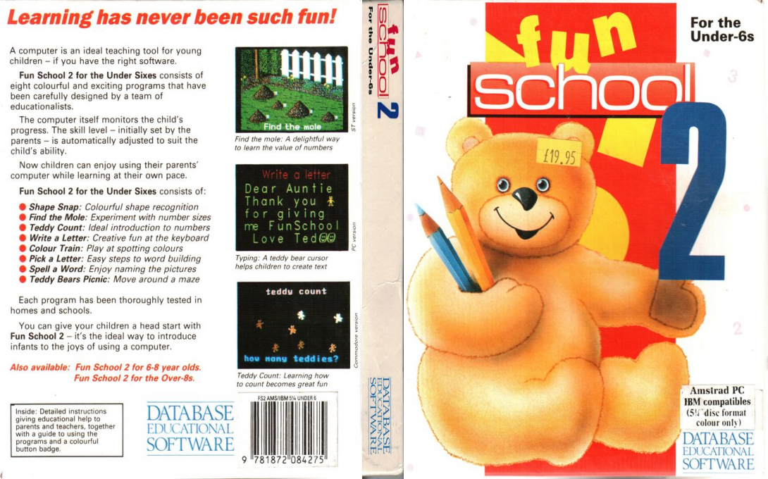 Fun School 2 - For the Under-6s — box-texture (EU)