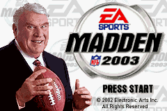 Madden NFL 2003 — sstitle (US)