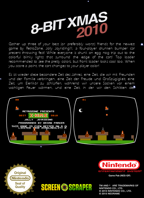 8-BIT XMAS 2010 — box-2D-back (SS)