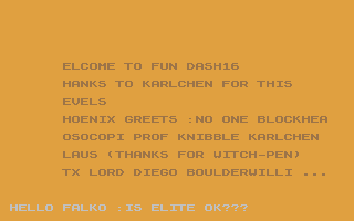 Fun Dash 16 — sstitle (WOR)