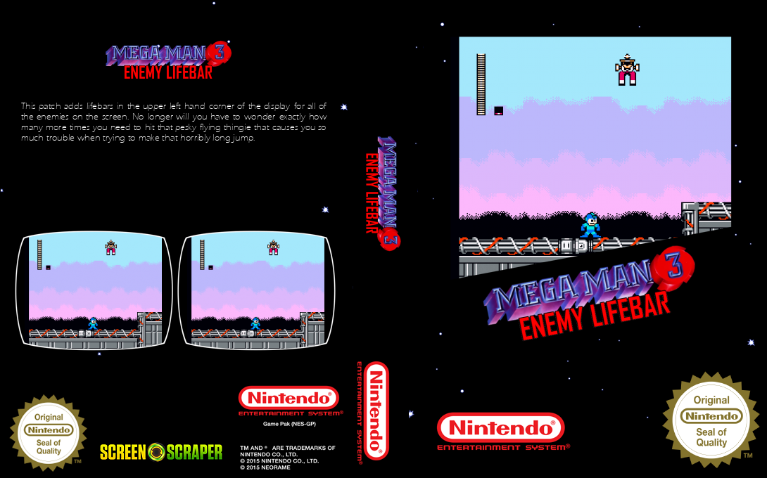 MegaMan III : Enemy Lifebar — box-texture (SS)