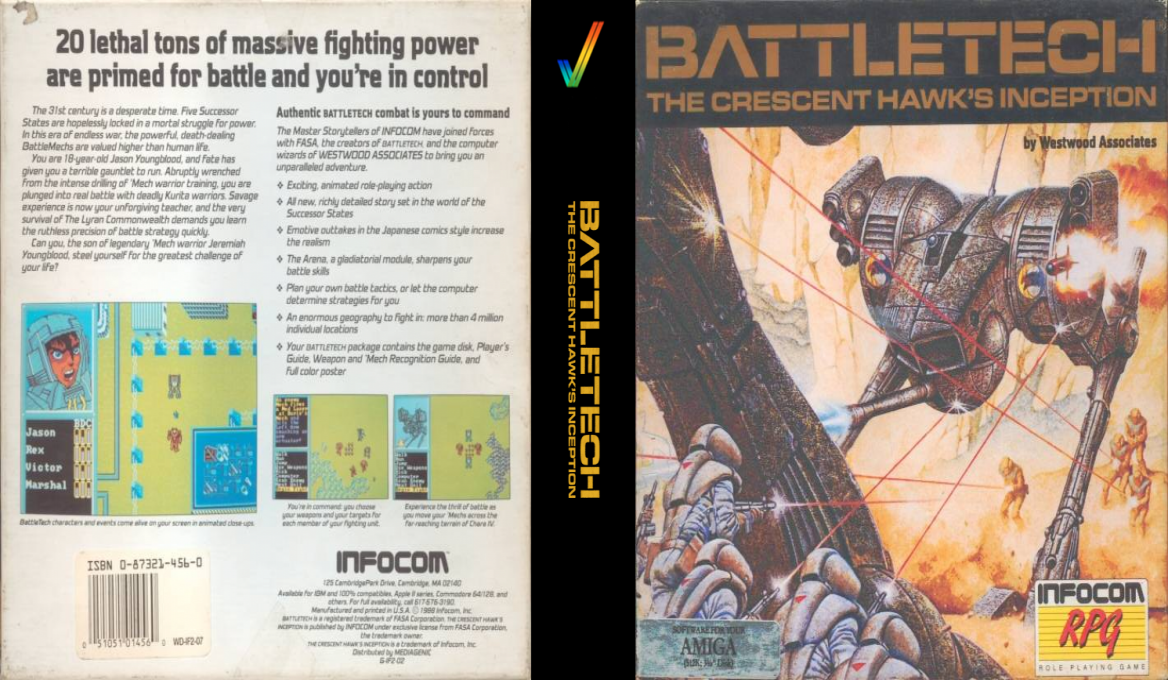 BattleTech - The Crescent Hawk's Inception — box-texture (US)