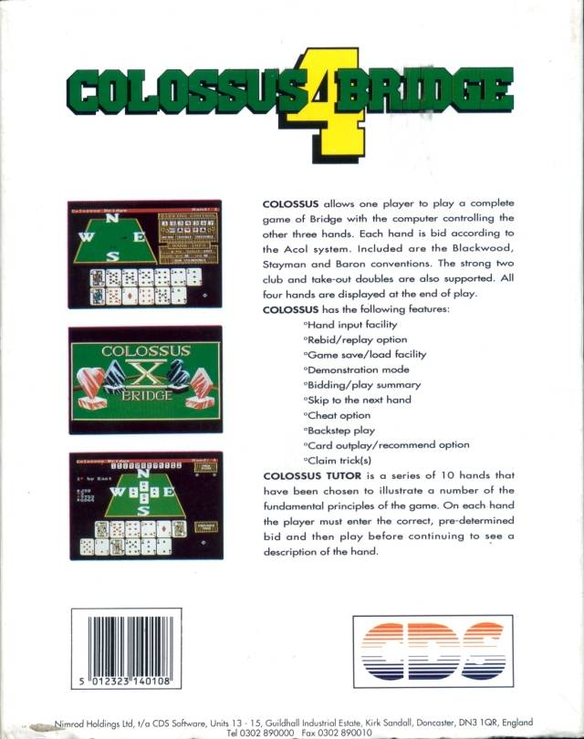 Colossus Bridge 4 — box-2D-back (WOR)