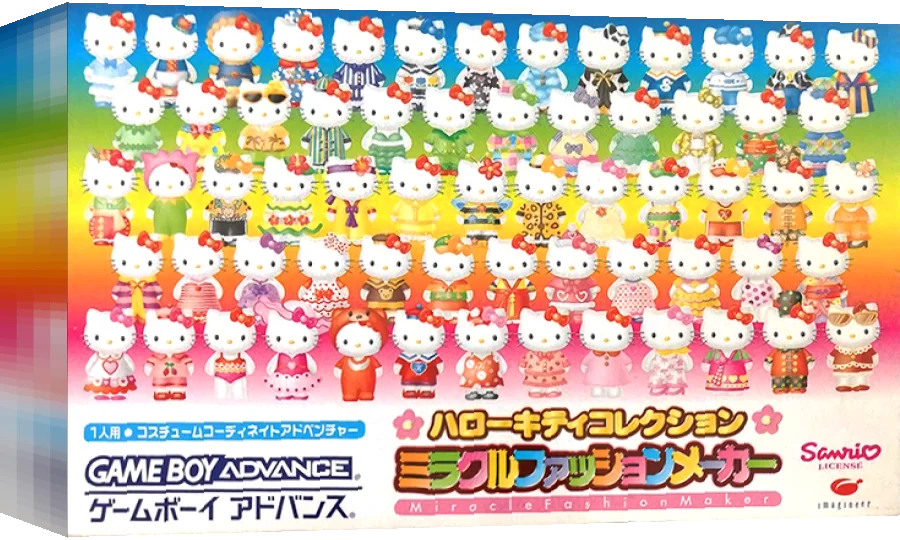 Hello Kitty Collection - Miracle Fashion Maker — box-3D (JP)
