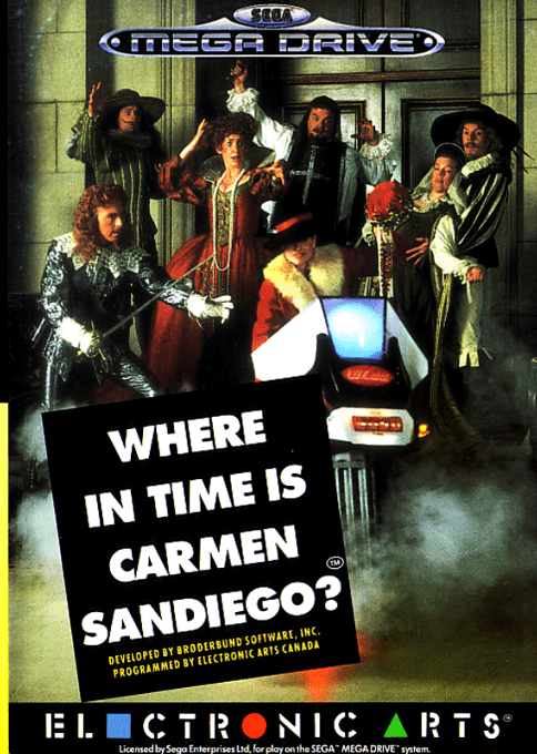 Where In Time Is Carmen Sandiego? — box-2D (EU)