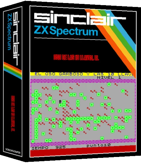 Oso de las 10 Llaves, El — box-3D (SS)