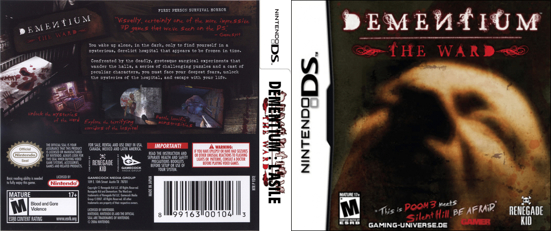 Heisa Byoutou - Dementium — box-texture (US)