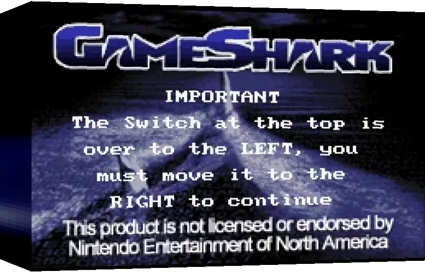 GameShark GBA — box-3D (US)