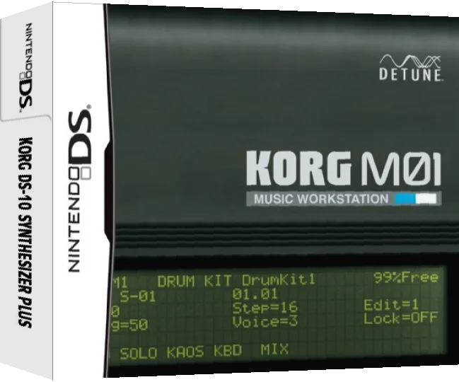 Korg M01 Music Workstation — box-3D (US)
