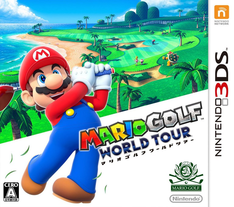 Mario Golf - World Tour — box-2D (JP)