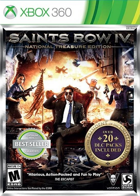Saints Row IV - National Treasure Edition box art