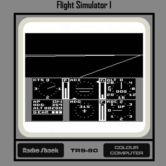 Flight Simulator I box art