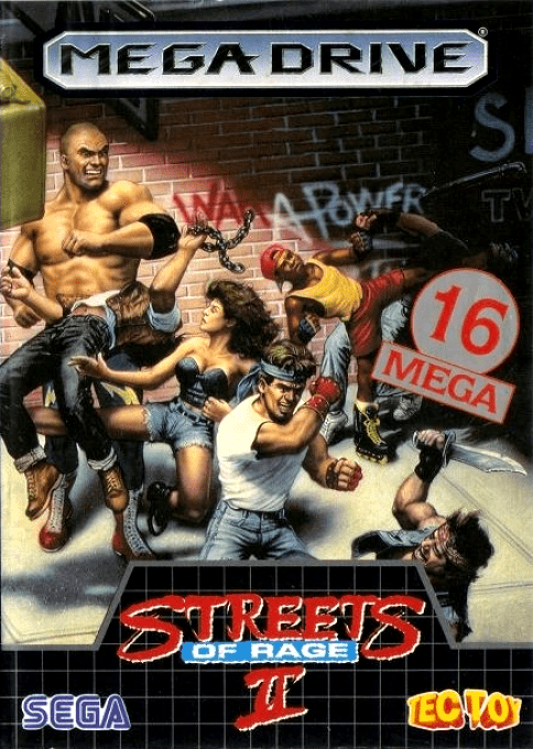 Streets Of Rage 2 — box-2D (BR)