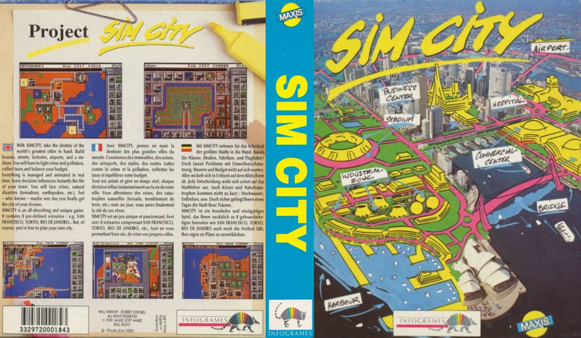 SimCity — box-texture (EU)