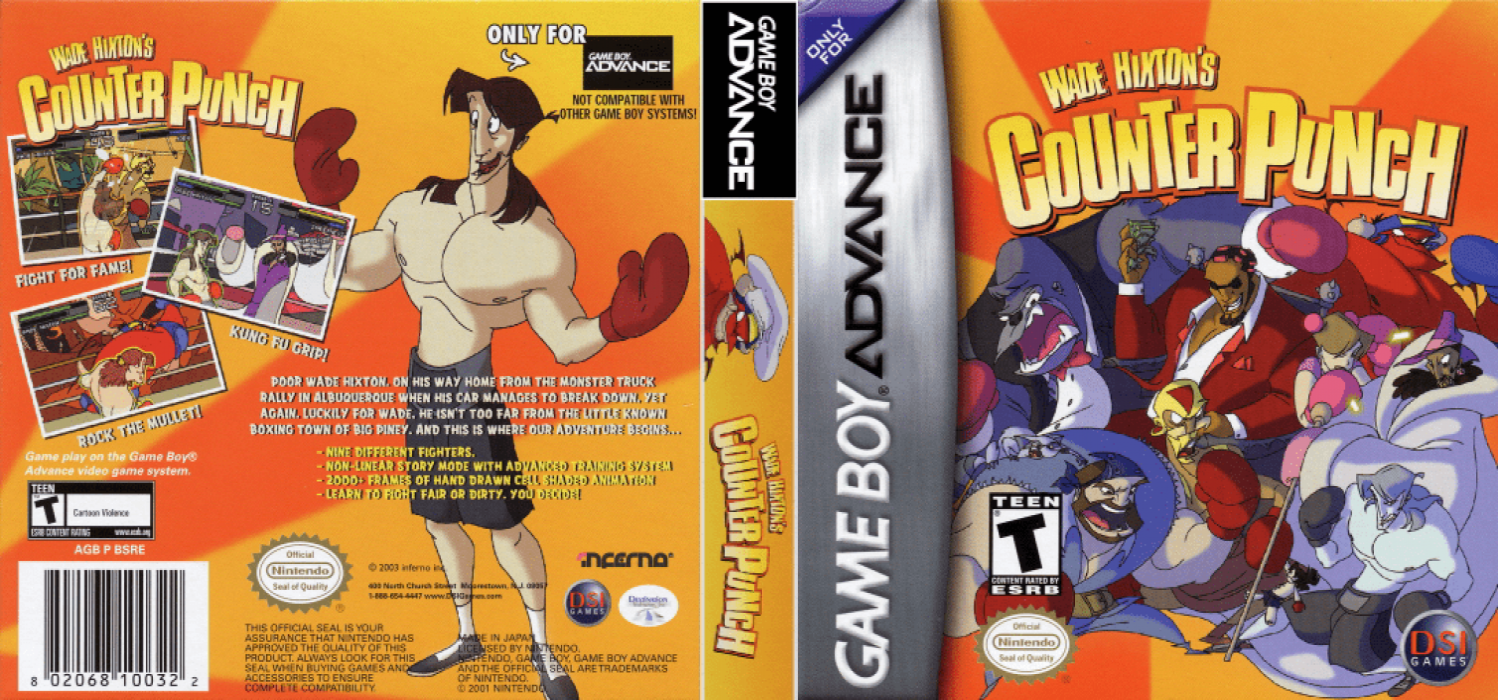 Wade Hixton's Counter Punch — box-texture (US)