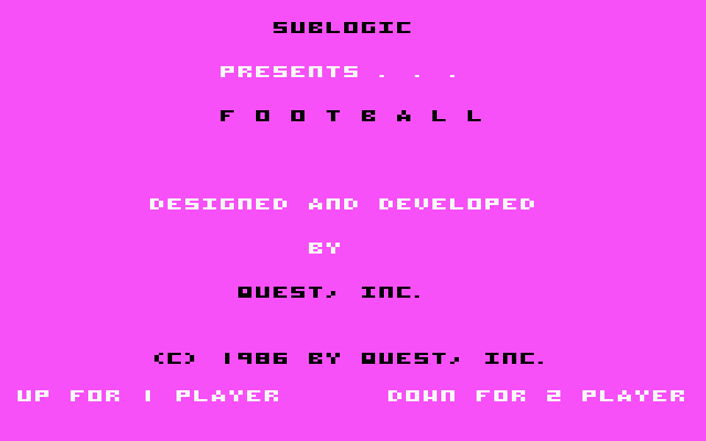 Football — sstitle (US)