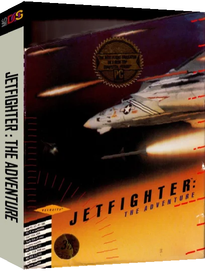 JetFighter - The Adventure — box-3D (US)