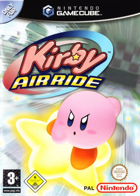 Kirby Air Ride — box-2D (DE)