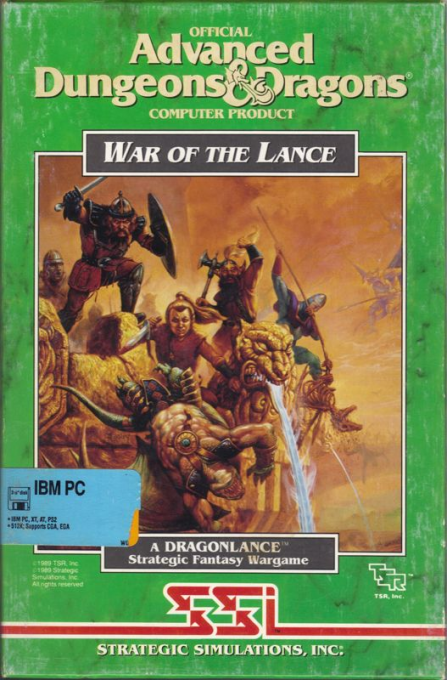 War Of The Lance box art
