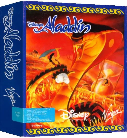 Disney's Aladdin — box-3D (EU)