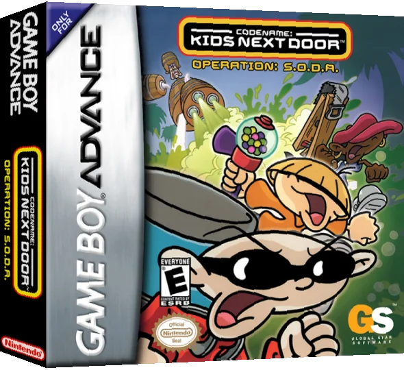 Codename - Kids Next Door - Operation S.O.D.A. — box-3D (US)