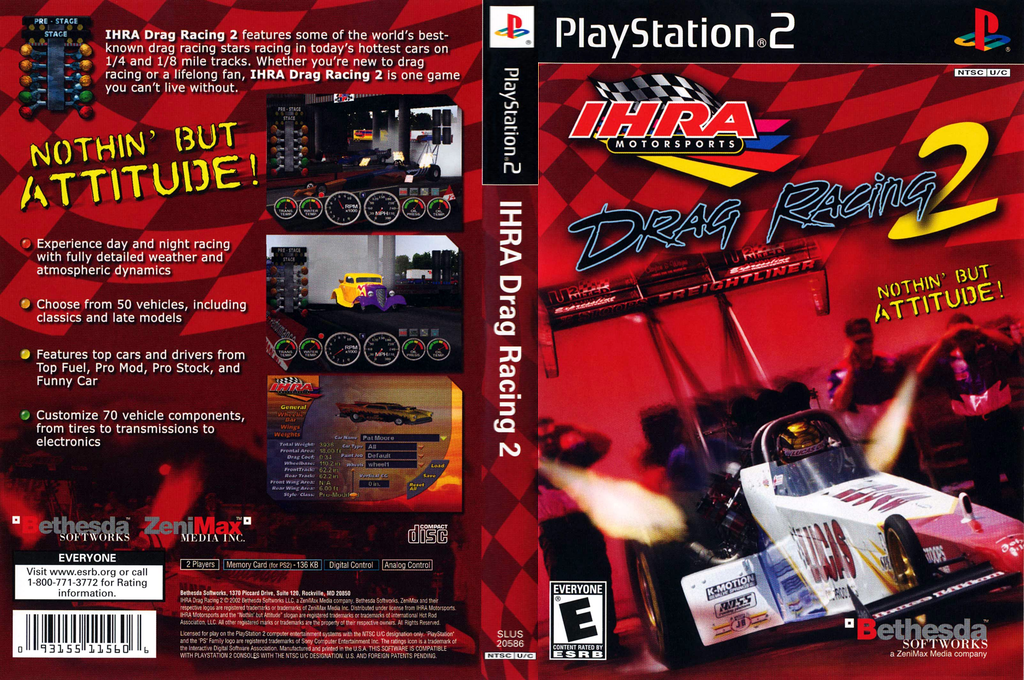 Ihra Drag Racing 2 — box-texture (US)