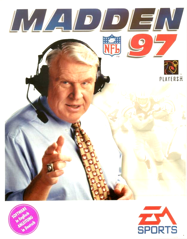 Madden NFL 97 — box-2D (EU)