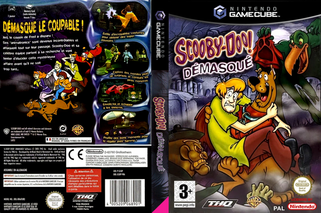 Scooby-Doo! Unmasked — box-texture (FR)
