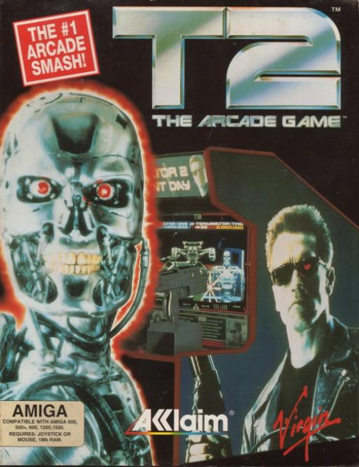 Terminator 2 - The Arcade Game box art