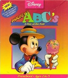 Mickey's Abc - A Day At The Fair box art