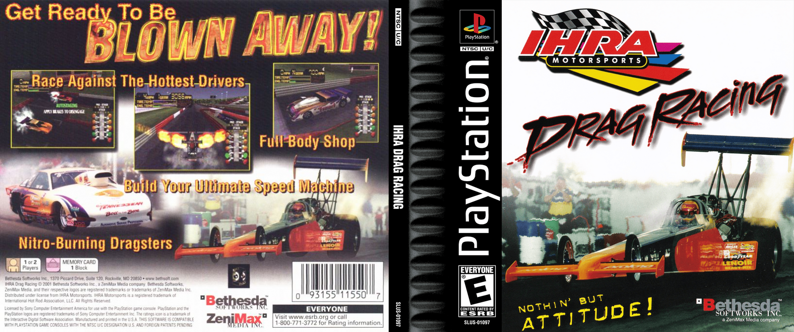 Ihra Motorsports Drag Racing — box-texture (US)