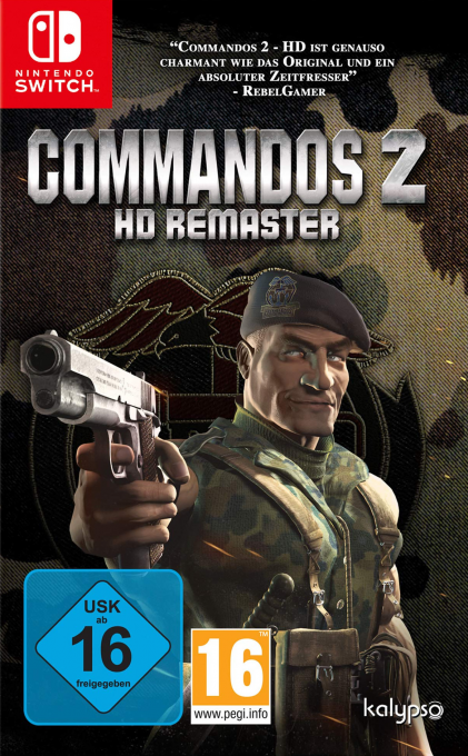 Commandos 2 - HD Remaster — box-2D (DE)