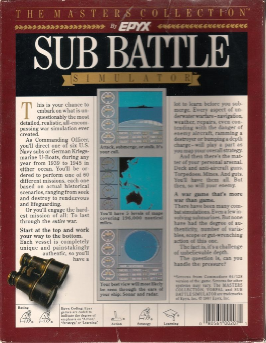 Sub Battle Simulator — box-2D-back (US)