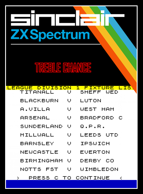 Treble Chance box art